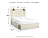 Cambeck Bed with 2 Storage Drawers - LasVegasFurnitureOnline.com