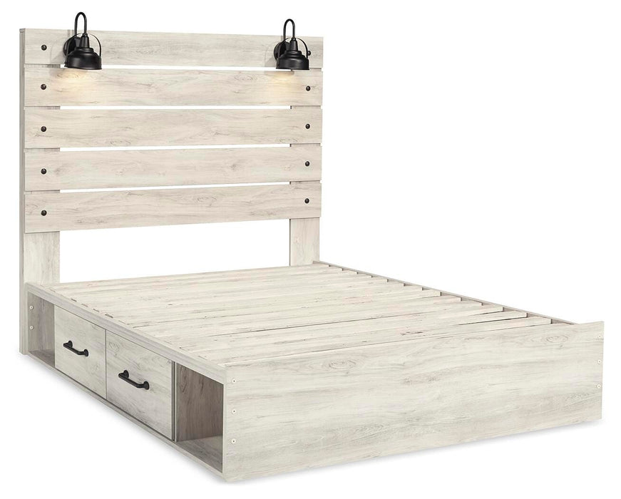 Cambeck Bed with 2 Storage Drawers - LasVegasFurnitureOnline.com