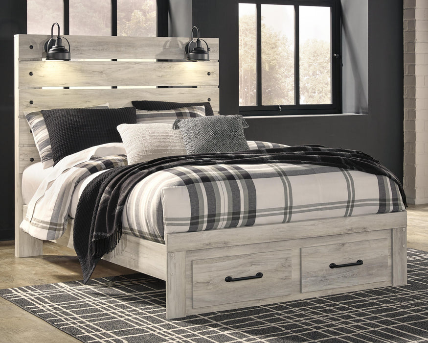 Cambeck Bed with 2 Storage Drawers - LasVegasFurnitureOnline.com