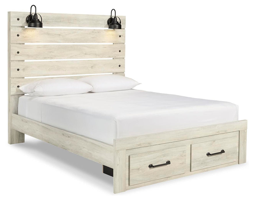 Cambeck Bed with 2 Storage Drawers - LasVegasFurnitureOnline.com