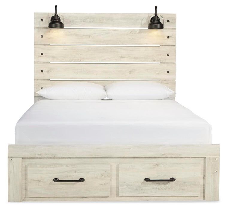 Cambeck Bed with 2 Storage Drawers - LasVegasFurnitureOnline.com