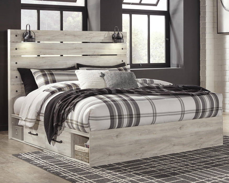 Cambeck Bed with 2 Storage Drawers - LasVegasFurnitureOnline.com
