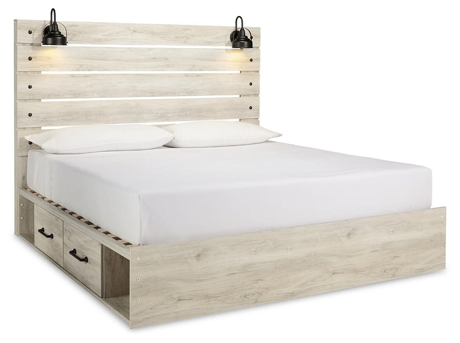 Cambeck Bed with 2 Storage Drawers - LasVegasFurnitureOnline.com