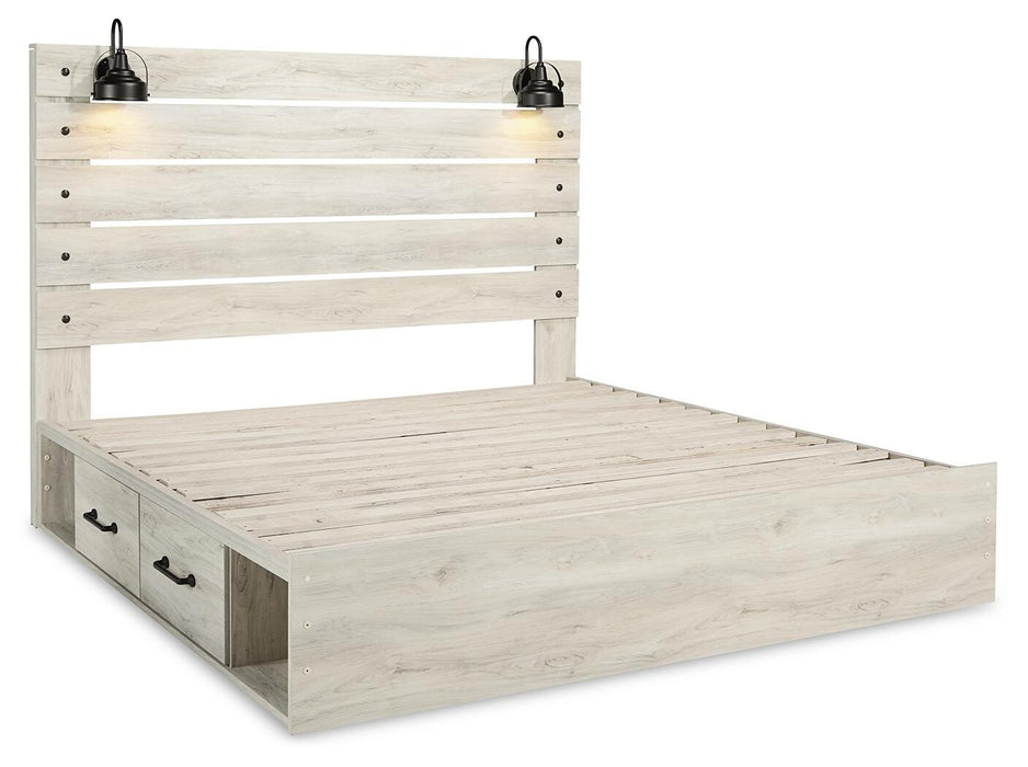 Cambeck Bed with 2 Storage Drawers - LasVegasFurnitureOnline.com