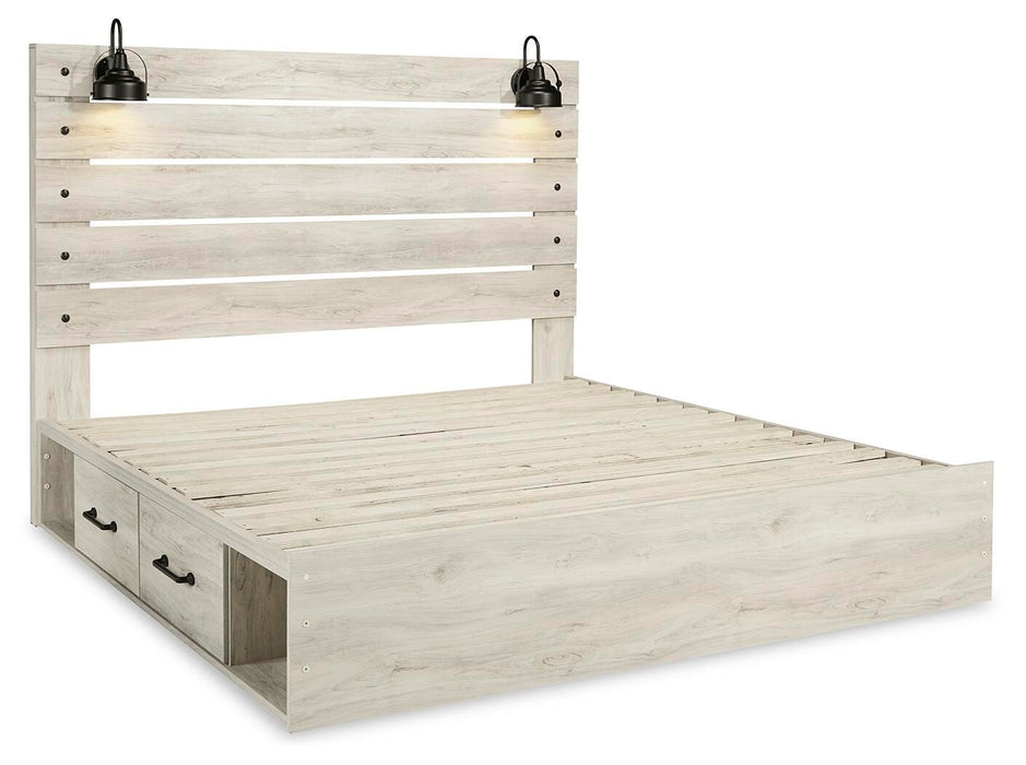 Cambeck Bed with 4 Storage Drawers - LasVegasFurnitureOnline.com