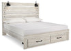 Cambeck Bed with 2 Storage Drawers - LasVegasFurnitureOnline.com