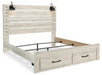 Cambeck Bed with 2 Storage Drawers - LasVegasFurnitureOnline.com