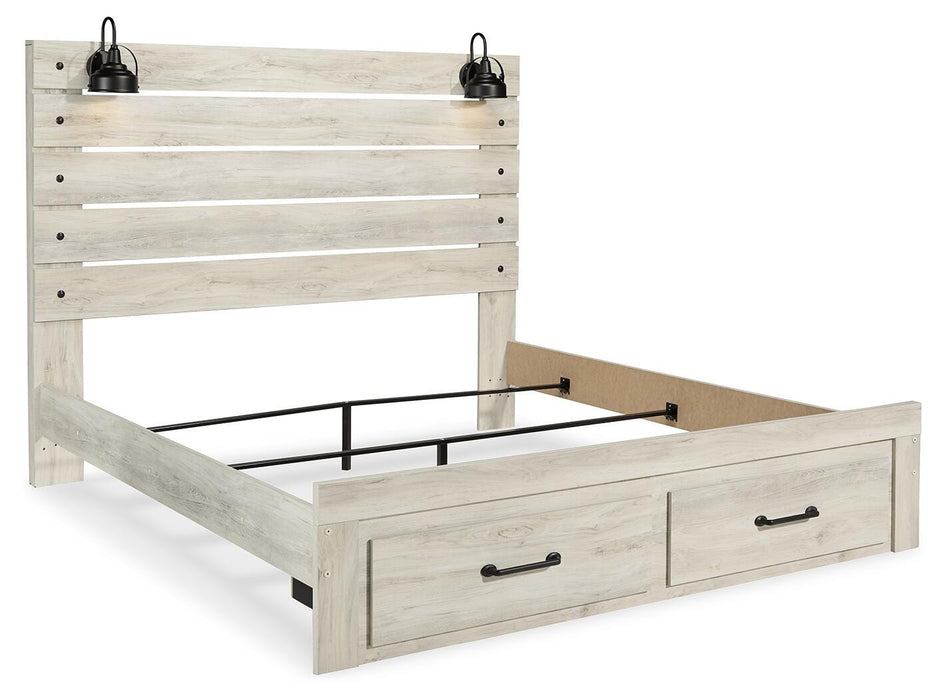 Cambeck Bed with 2 Storage Drawers - LasVegasFurnitureOnline.com