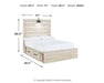 Cambeck Bed with 4 Storage Drawers - LasVegasFurnitureOnline.com