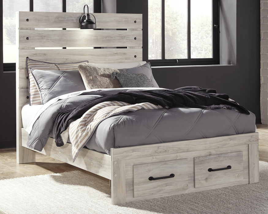 Cambeck Bed with 2 Storage Drawers - LasVegasFurnitureOnline.com