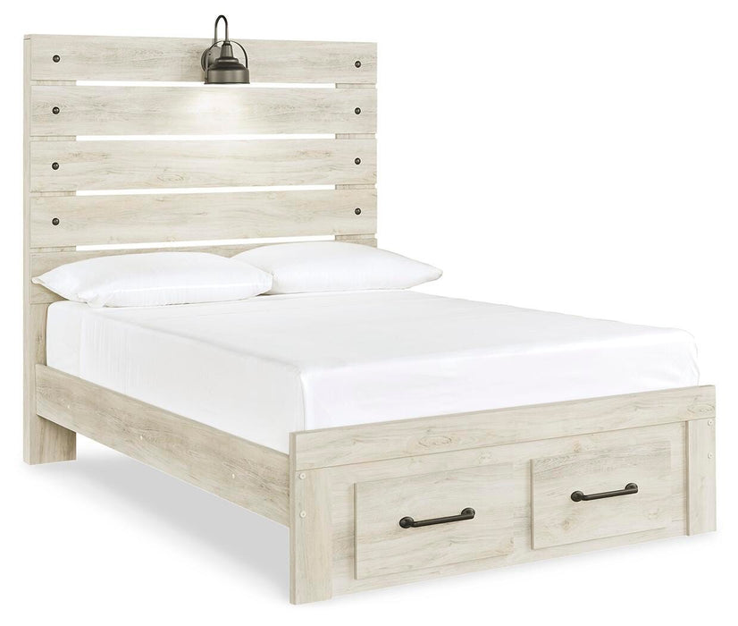 Cambeck Bed with 2 Storage Drawers - LasVegasFurnitureOnline.com