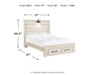 Cambeck Bed with 2 Storage Drawers - LasVegasFurnitureOnline.com