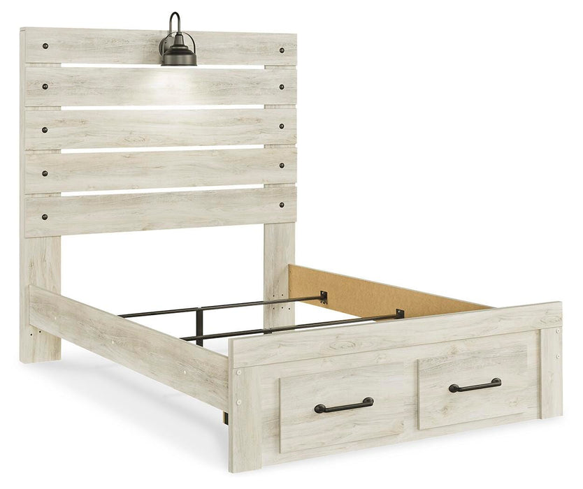 Cambeck Bed with 2 Storage Drawers - LasVegasFurnitureOnline.com