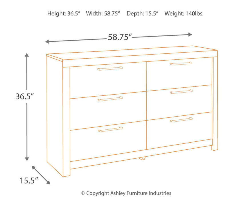 Derekson Dresser - LasVegasFurnitureOnline.com