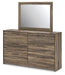 Elbrim Dresser and Mirror - LasVegasFurnitureOnline.com