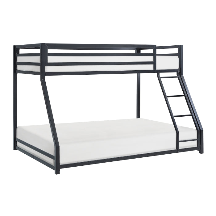 B2010BKTF-1 - Twin/Full Bunk Bed - LasVegasFurnitureOnline.com