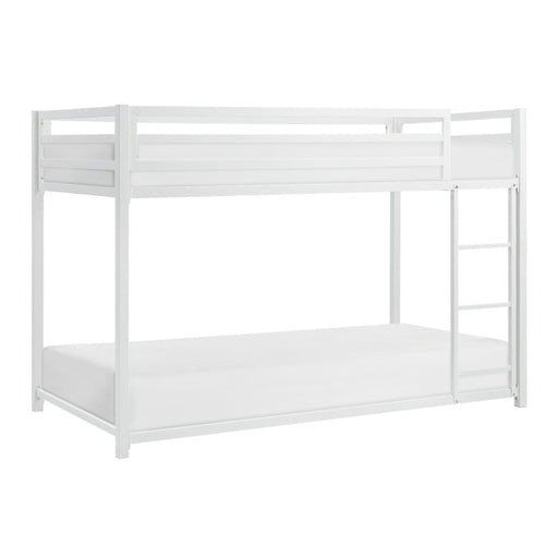 B2010WH-1 - Twin/Twin Bunk Bed - LasVegasFurnitureOnline.com