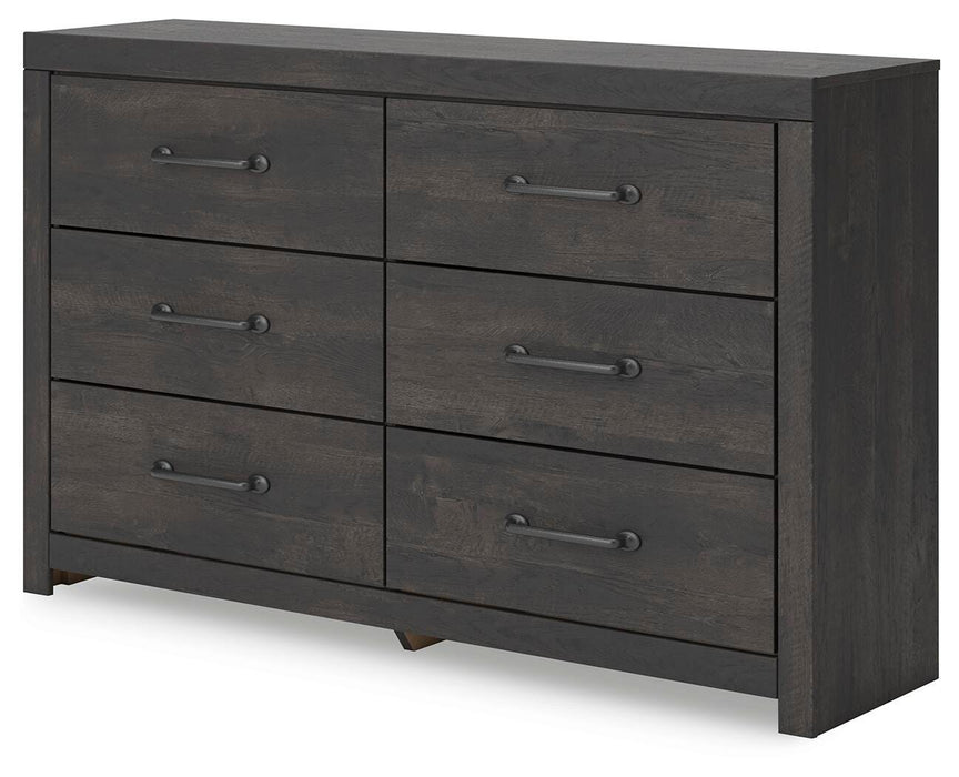Hollivern Dresser and Mirror - LasVegasFurnitureOnline.com