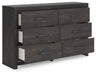 Hollivern Dresser - LasVegasFurnitureOnline.com