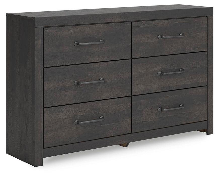Hollivern Dresser and Mirror - LasVegasFurnitureOnline.com
