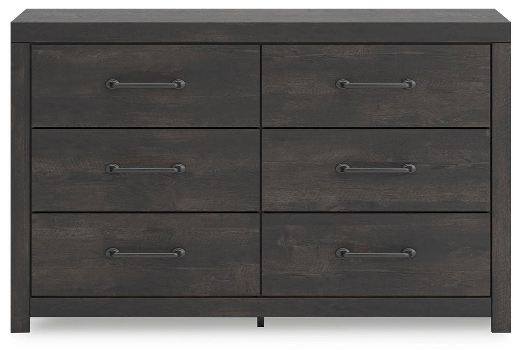 Hollivern Dresser and Mirror - LasVegasFurnitureOnline.com