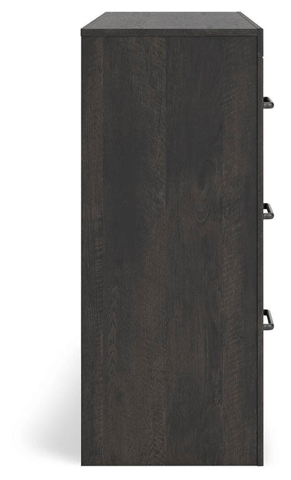 Hollivern Dresser and Mirror - LasVegasFurnitureOnline.com