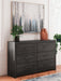 Hollivern Dresser - LasVegasFurnitureOnline.com