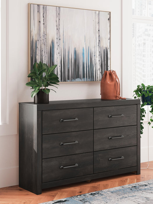 Hollivern Dresser and Mirror - LasVegasFurnitureOnline.com