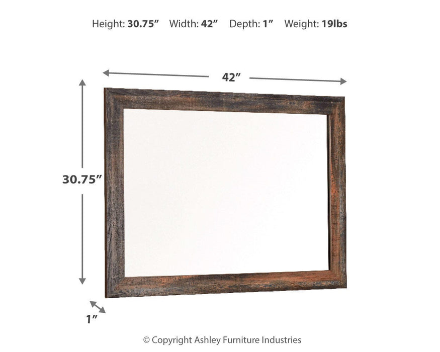 Drystan Bedroom Mirror - LasVegasFurnitureOnline.com