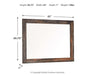 Drystan Bedroom Mirror - LasVegasFurnitureOnline.com