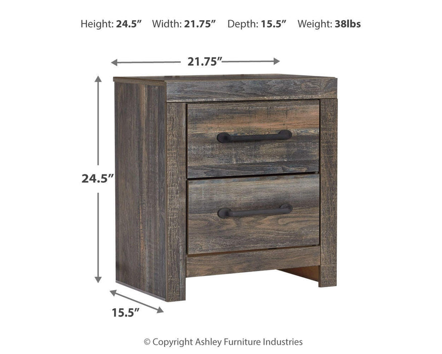 Drystan Nightstand - LasVegasFurnitureOnline.com