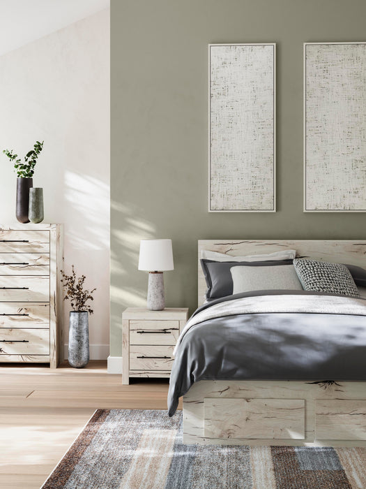 Lawroy Panel Storage Bed - LasVegasFurnitureOnline.com