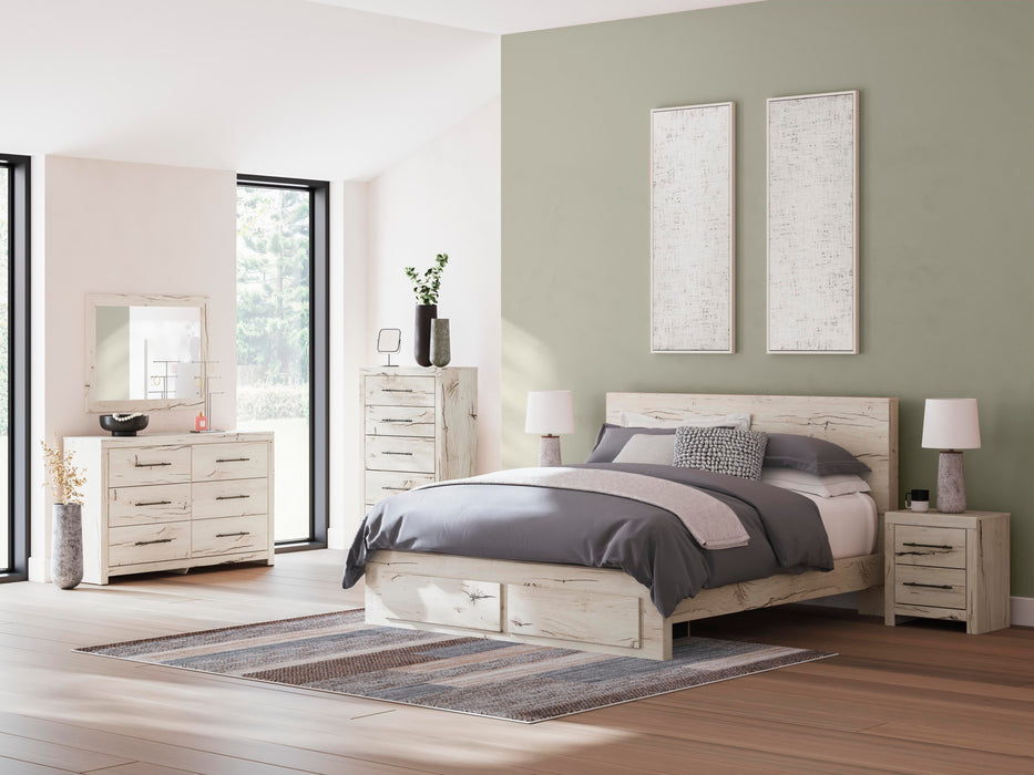 Lawroy Panel Storage Bed - LasVegasFurnitureOnline.com