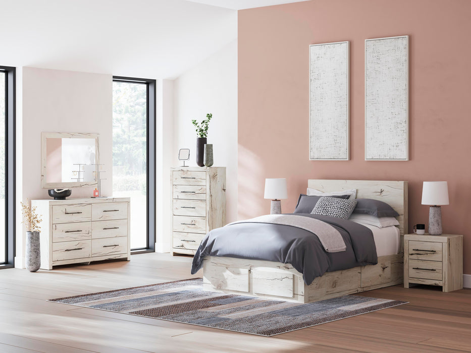 Lawroy Panel Storage Bed - LasVegasFurnitureOnline.com