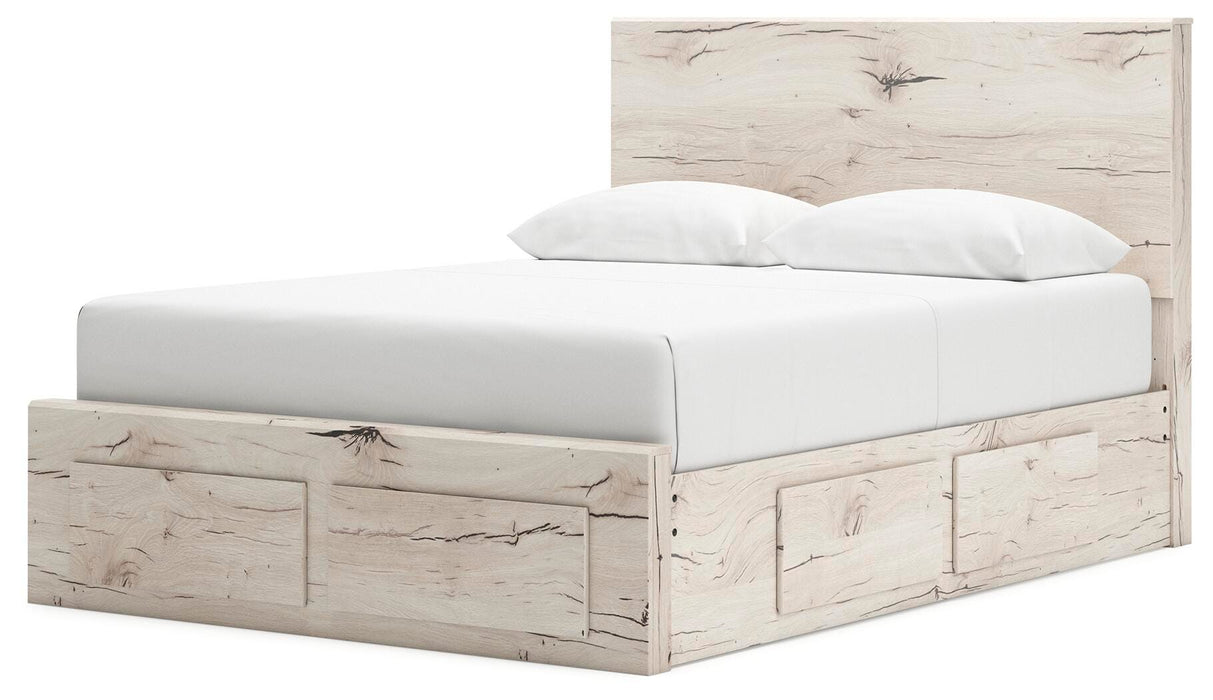 Lawroy Panel Storage Bed - LasVegasFurnitureOnline.com