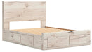 Lawroy Panel Storage Bed - LasVegasFurnitureOnline.com