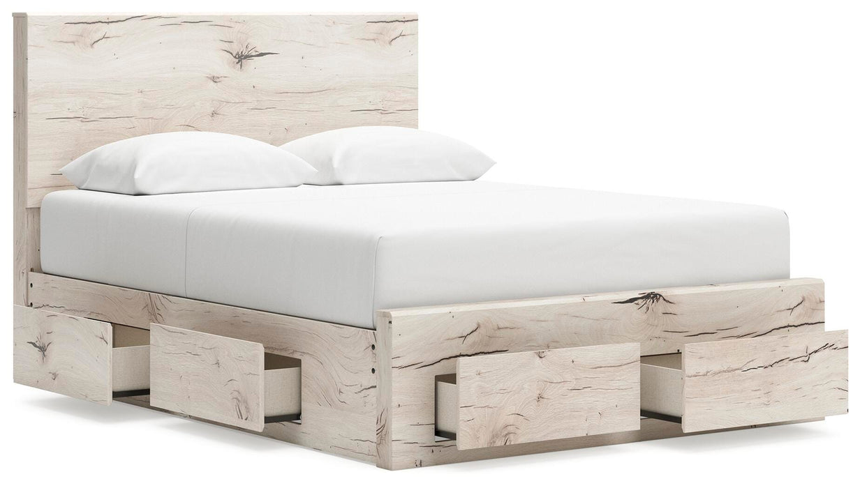 Lawroy Panel Storage Bed - LasVegasFurnitureOnline.com