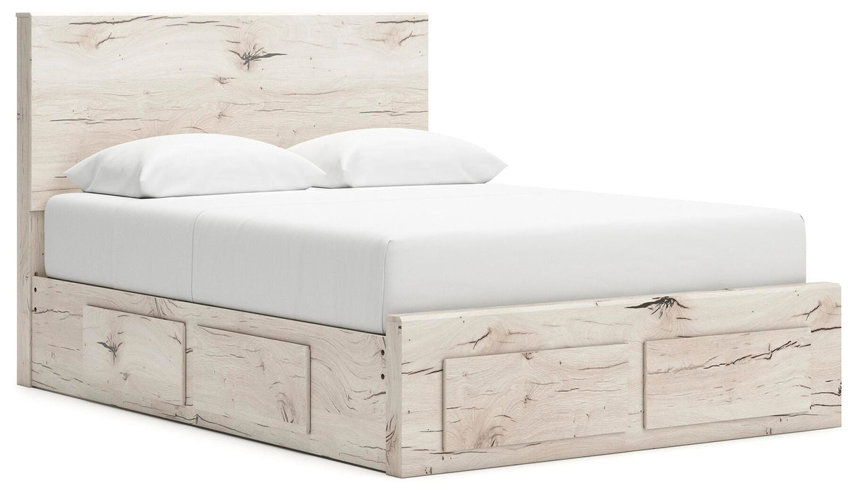 Lawroy Panel Storage Bed - LasVegasFurnitureOnline.com