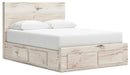 Lawroy Panel Storage Bed - LasVegasFurnitureOnline.com