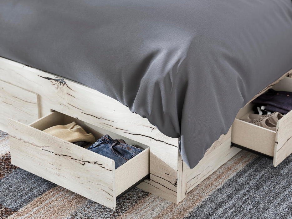 Lawroy Panel Storage Bed - LasVegasFurnitureOnline.com