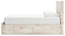 Lawroy Panel Storage Bed - LasVegasFurnitureOnline.com
