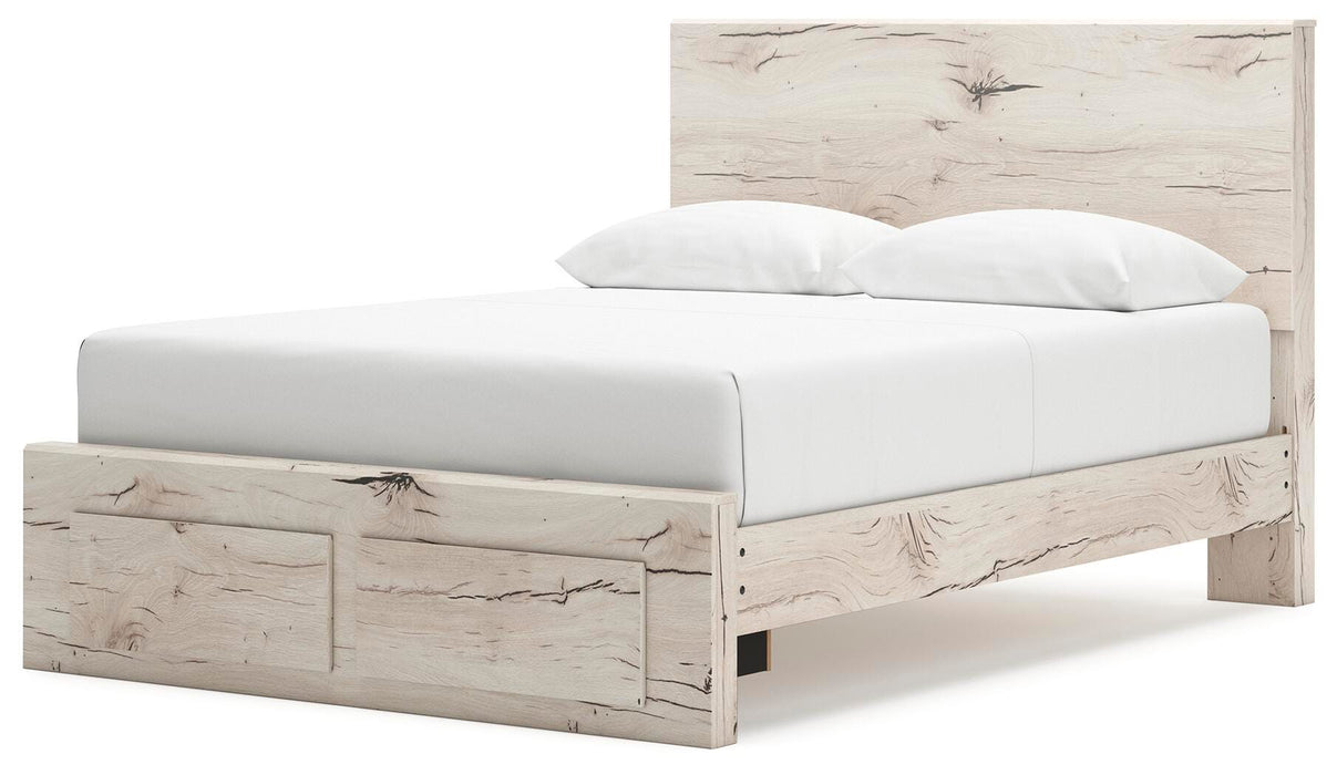 Lawroy Panel Storage Bed - LasVegasFurnitureOnline.com