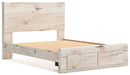 Lawroy Panel Storage Bed - LasVegasFurnitureOnline.com