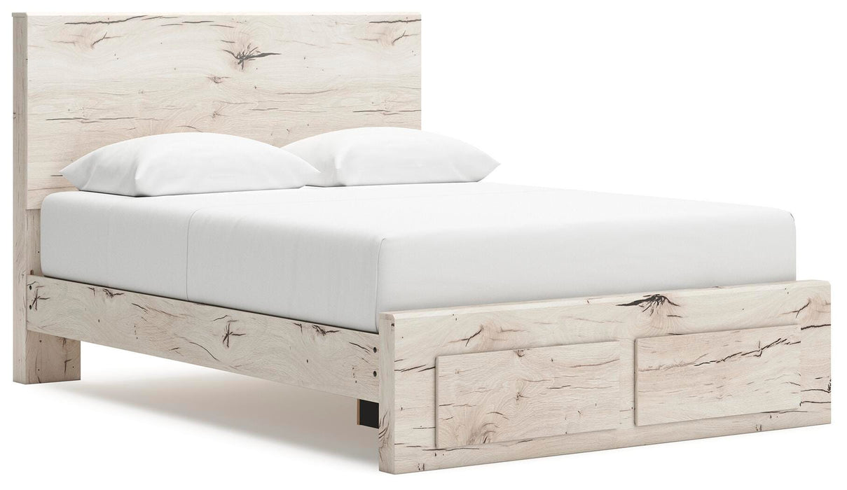 Lawroy Panel Storage Bed - LasVegasFurnitureOnline.com