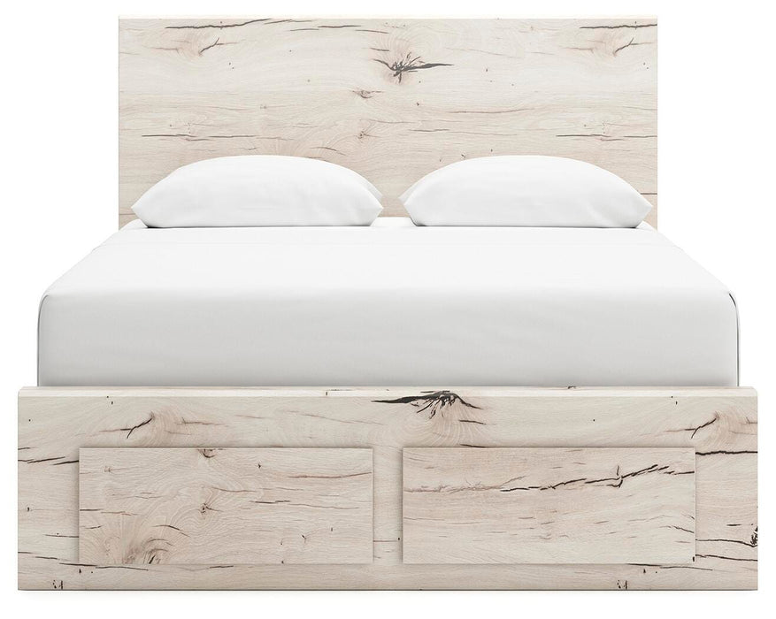 Lawroy Panel Storage Bed - LasVegasFurnitureOnline.com