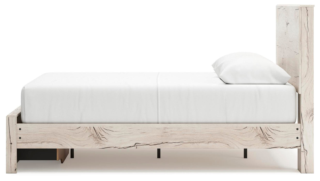 Lawroy Panel Storage Bed - LasVegasFurnitureOnline.com