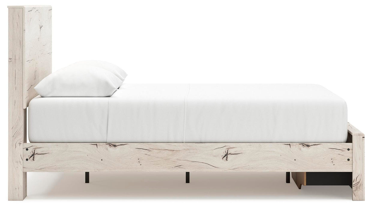Lawroy Panel Storage Bed - LasVegasFurnitureOnline.com