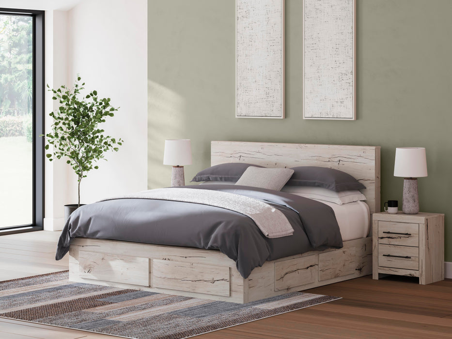 Lawroy Panel Storage Bed - LasVegasFurnitureOnline.com