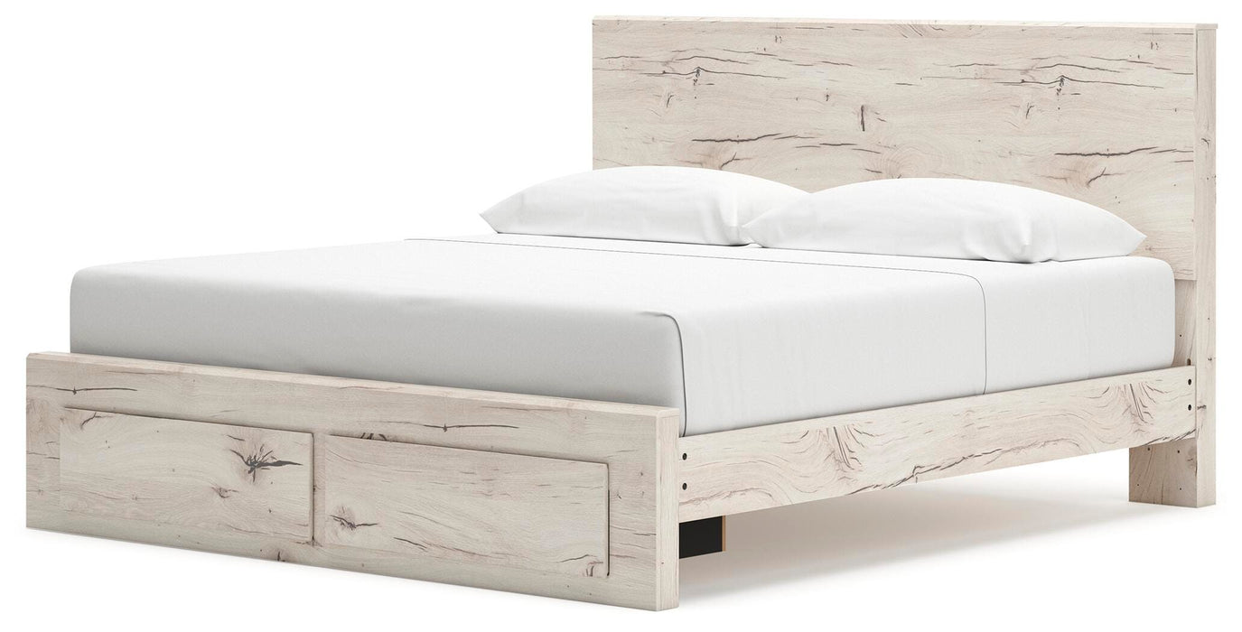 Lawroy Panel Storage Bed - LasVegasFurnitureOnline.com