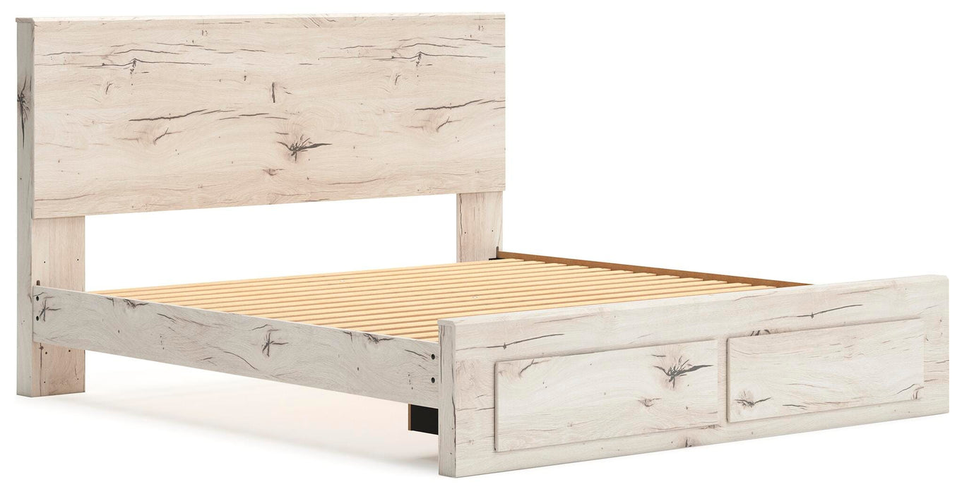 Lawroy Panel Storage Bed - LasVegasFurnitureOnline.com
